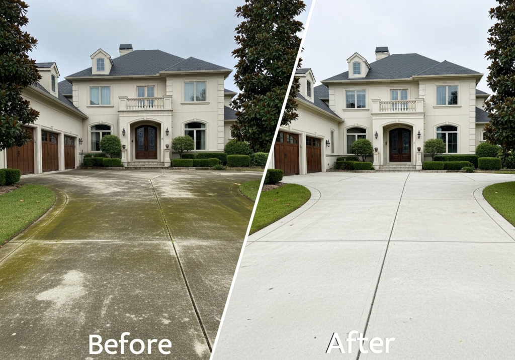 before-and-after-pressure-washing